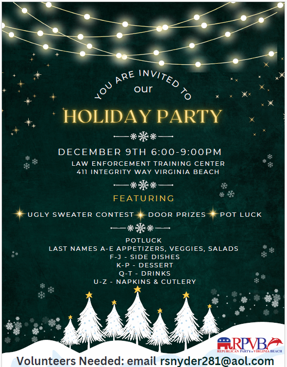 Holiday Party Flyer